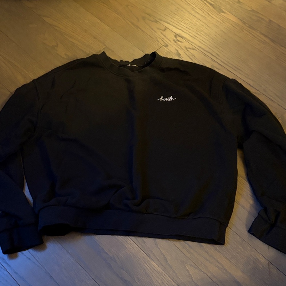 Black Crewneck Sweater